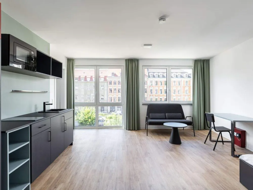 Modern Apartment im Zentrum von Leipzig 35qm