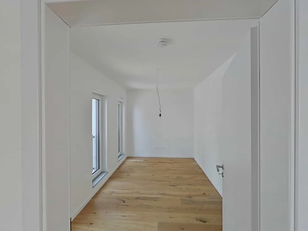 38 m² eigene Terrasse: 2-Zimmer-Erstbezug im Gutleutviertel, Einbauküche inklusive