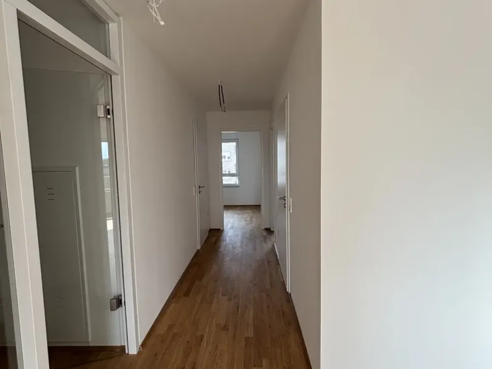 Exklusive Dachgeschosswohnung - Erstbezug mit 3-Zimmern, Süd-Balkon und Mieterstrom-PV