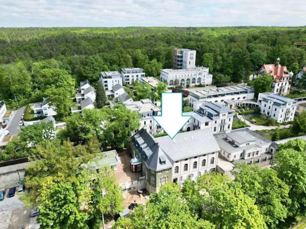 *moderne und individuelle 2,5 Raumwohnung im Lahmann-Sanatorium am Weißen Hirsch*