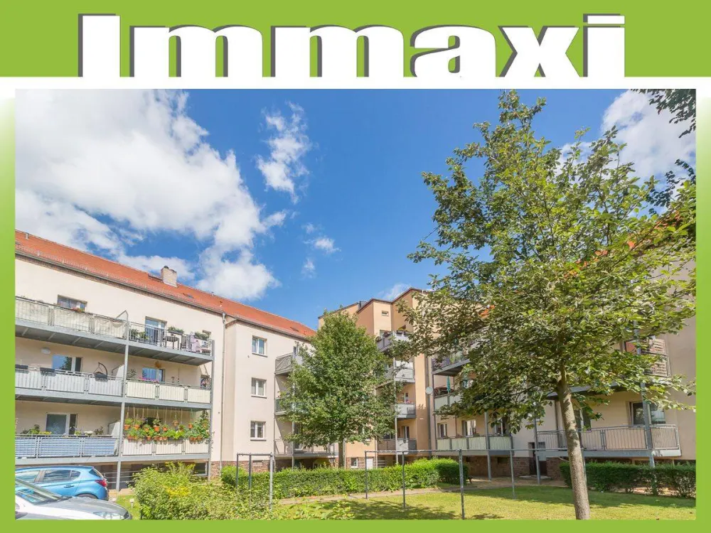 WAHREN + 3 RAUM WOHNUNG + GROSSER BALKON