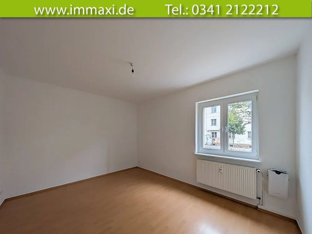 WAHREN + 3 RAUM WOHNUNG + GROSSER BALKON