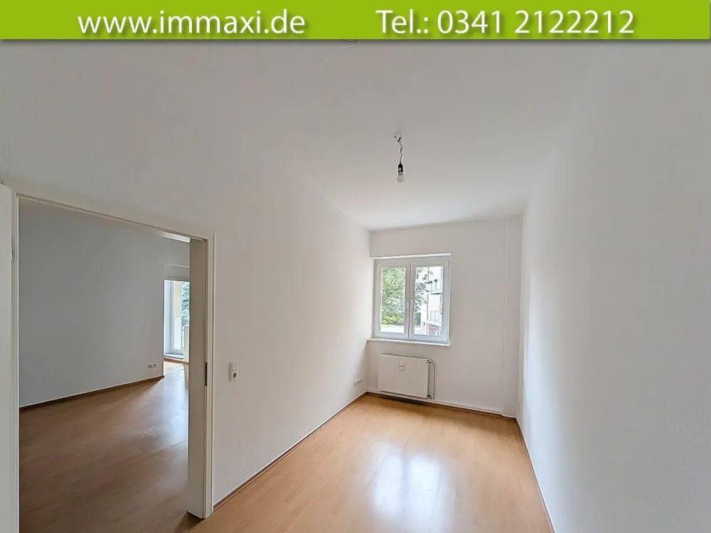 WAHREN + 3 RAUM WOHNUNG + GROSSER BALKON