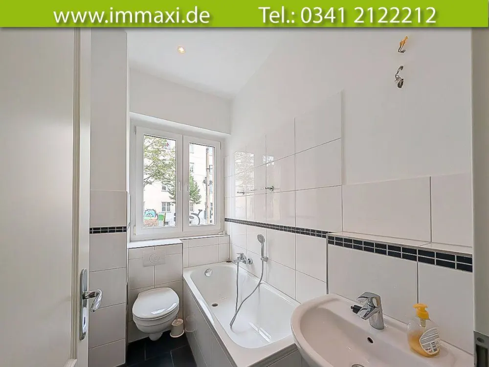 WAHREN + 3 RAUM WOHNUNG + GROSSER BALKON