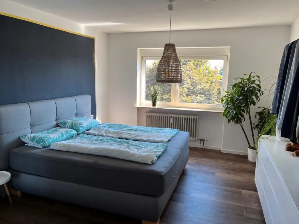 2-Room Apartment with Balcony and Garage