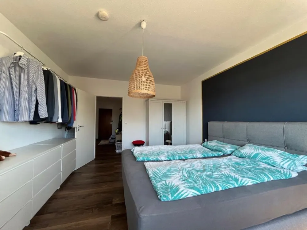 2-Room Apartment with Balcony and Garage