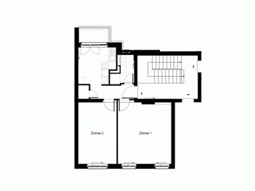 2-Zimmer-Wohnung freifinanziert