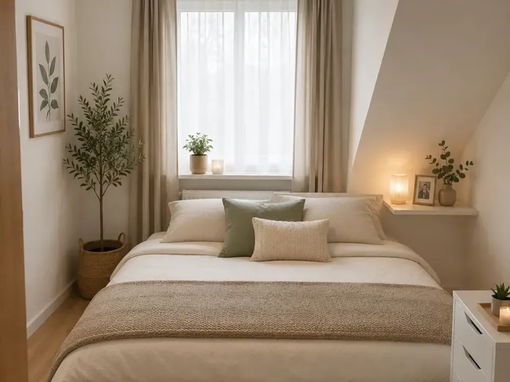 Großzügig geschnittene, helle 2-Zimmer-Dachgeschosswohnung