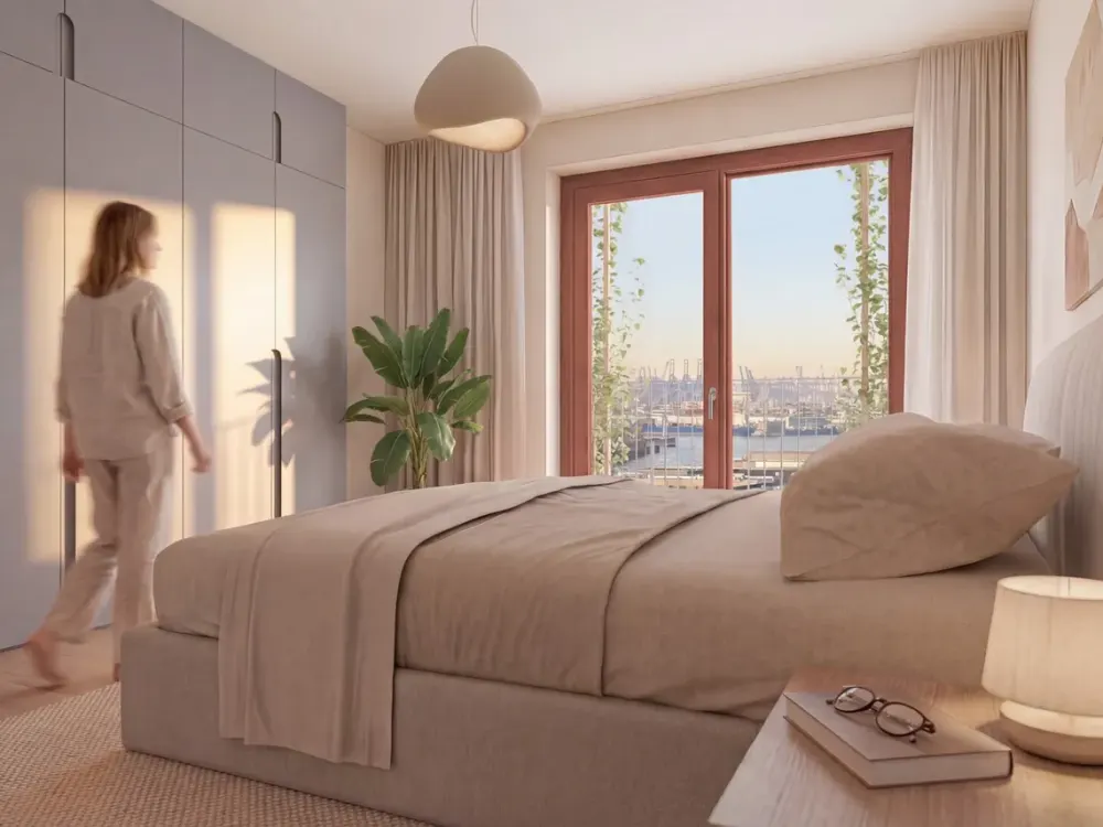 Stilvolle 2-Zimmer-Neubauwohnung am Baakenhafen mit Premium-Ausstattung und nachhaltigem Wohnkonzept