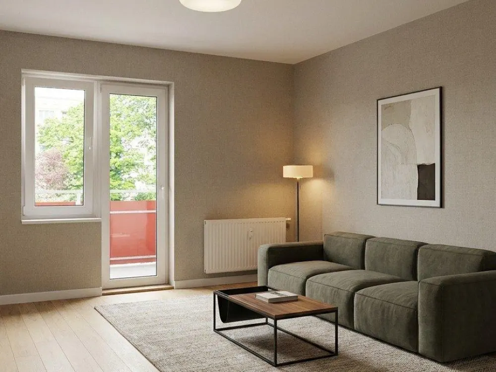 Gemütliche 2-Zimmer-Wohnung mit Balkon in Dresden