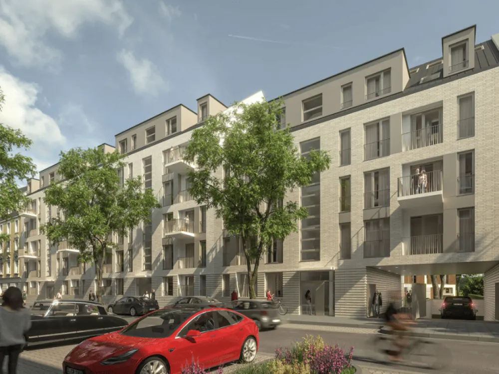 Erstbezug Exklusive 2 Zimmer Wohnung mit gehobener Innenausstattung in Düsseldorf Flingern-Nord