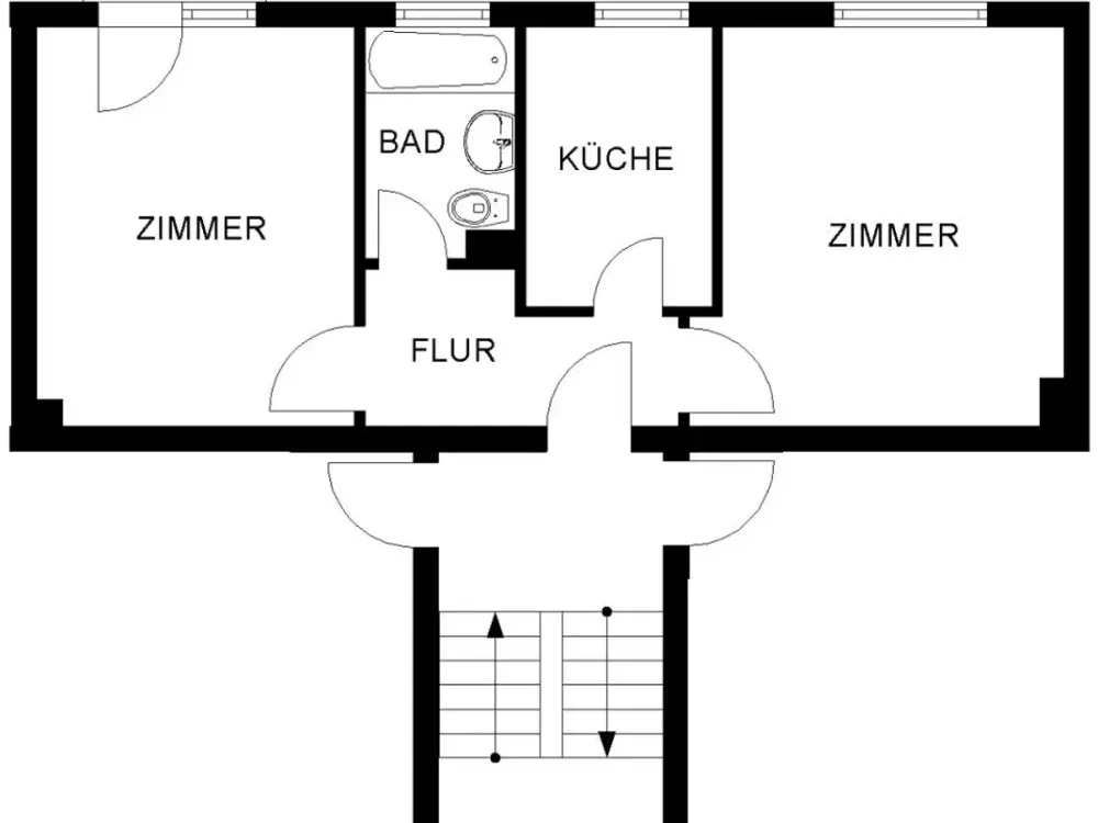 2-Zimmer Wohnung in Querenburg