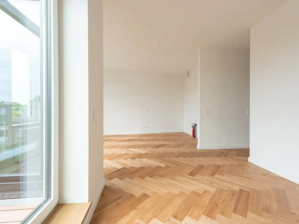 Moderne 3-Zimmer-Wohnung mit Balkon und Einbauküche in Wandsbek