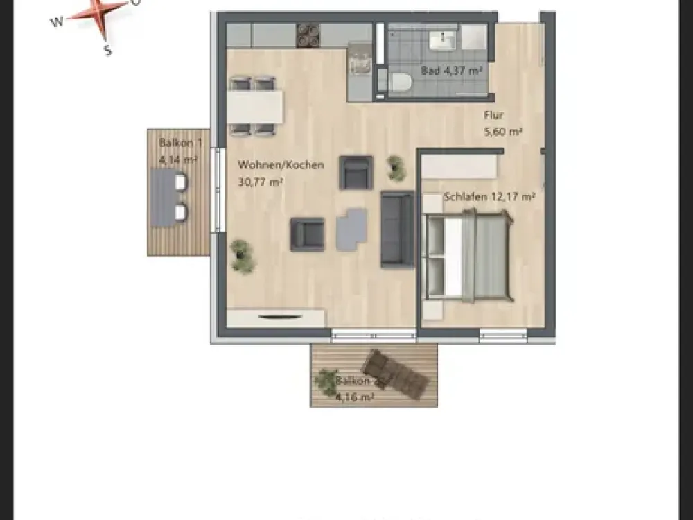 Like-New 2-Room Apartment in Ramersdorf-Perlach