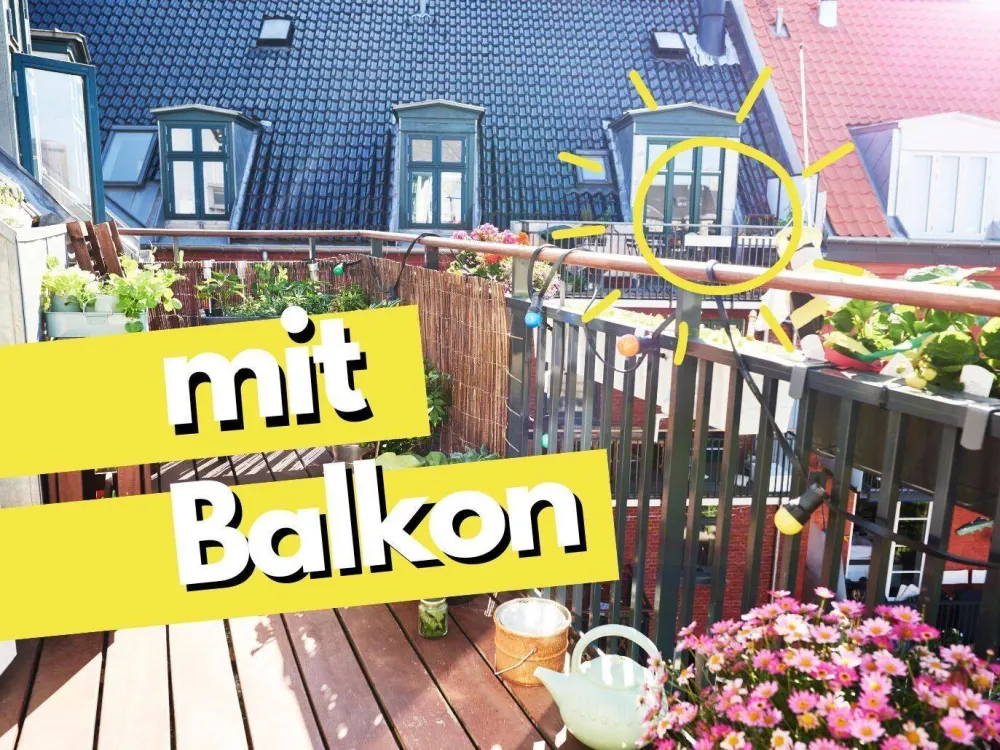 Balkonwohnung mit 2 Schlafzimmern in Düsseldorf-Peter-Behrens-Straße