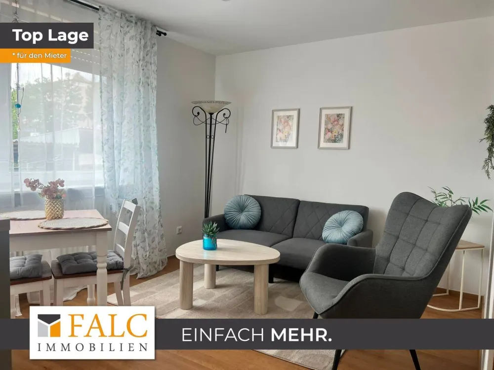 Exklusives Wohnen auf Zeit - Hochwertig kernsanierte 1-Zimmer-Wohnung mit Vollausstattung