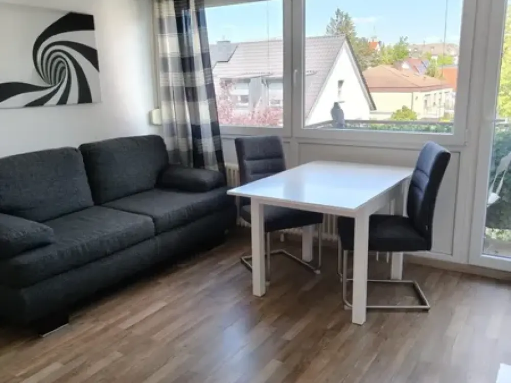 Helles und ruhiges Apartment mit Blick ins Grüne