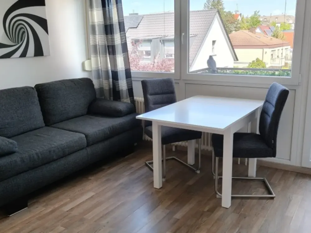 Helles und ruhiges Apartment mit Blick ins Grüne