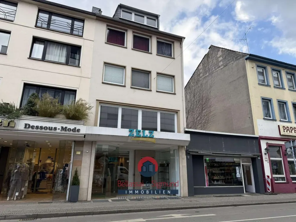 KREFELD-CITY: HELLE 2-ZIMMERWOHNUNG MIT BALKON IM 2. OBERGESCHOSS