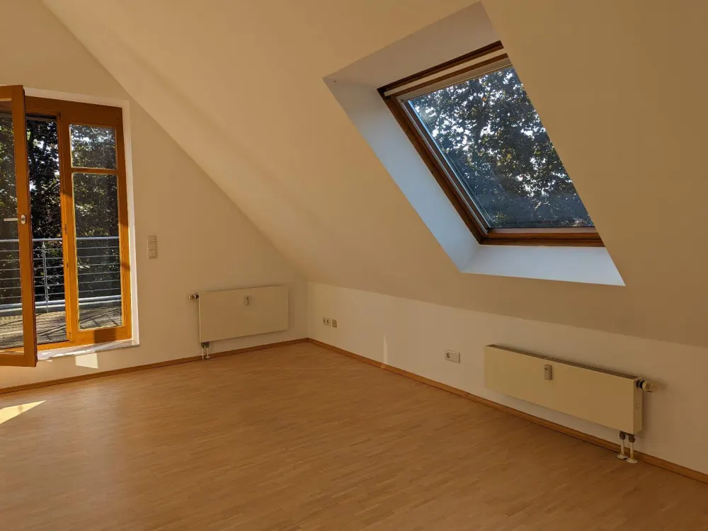 Schöne 3-Zimmer-Maisonette-Wohnung mit Dachterrasse, Echtholzpark