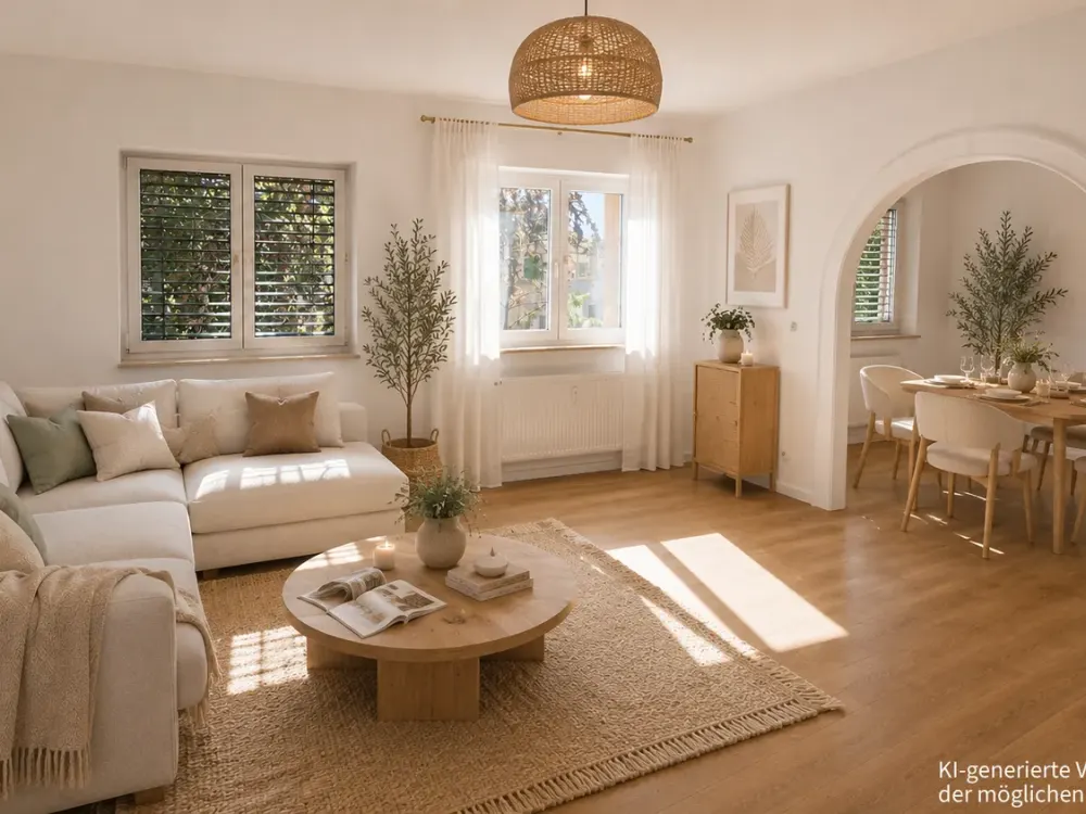 Gemütliche 2-Zimmer-Wohnung mit Loggia