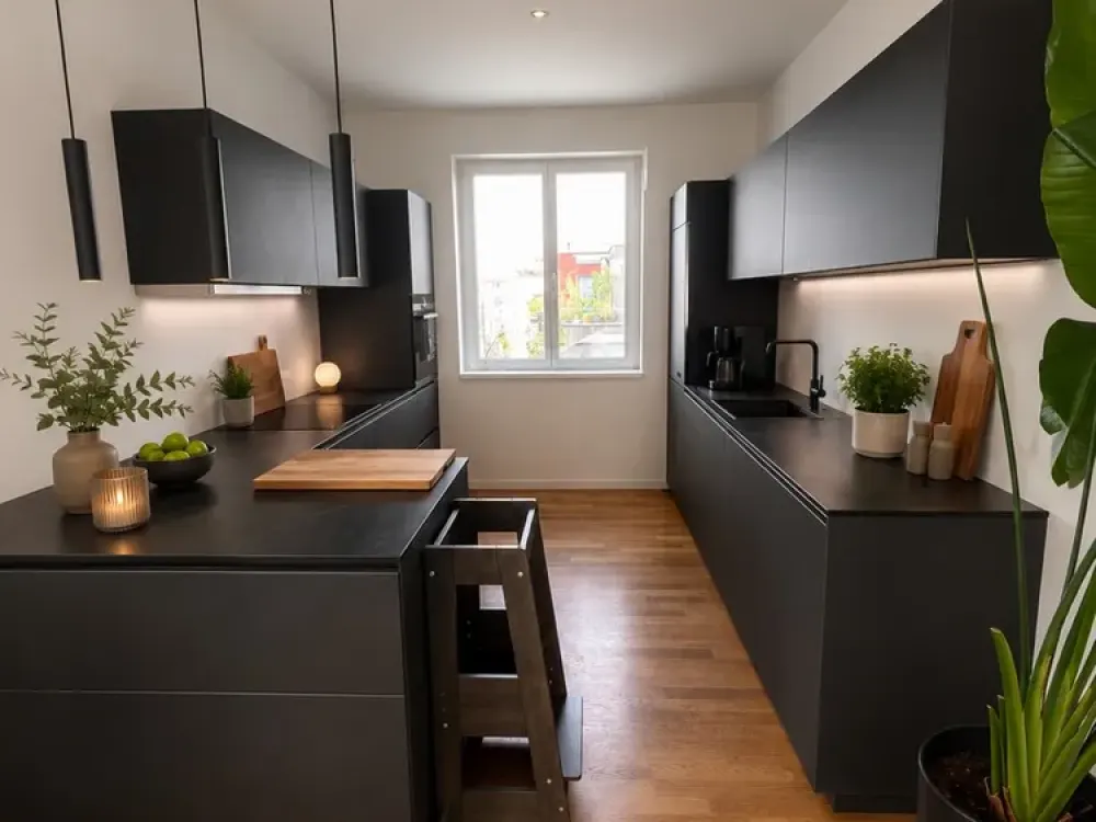 Penthouse-Wohnung mit Dachterasse, Klimaanlage, hochwertiger Einbauküche und Ankleide
