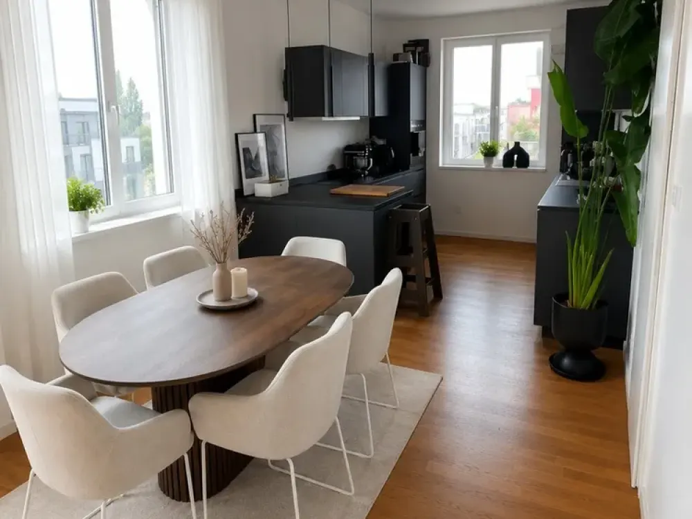 Penthouse-Wohnung mit Dachterasse, Klimaanlage, hochwertiger Einbauküche und Ankleide