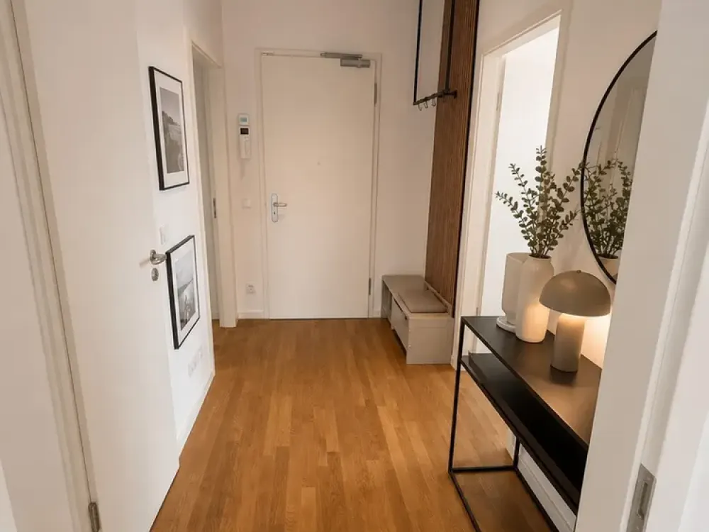 Penthouse-Wohnung mit Dachterasse, Klimaanlage, hochwertiger Einbauküche und Ankleide
