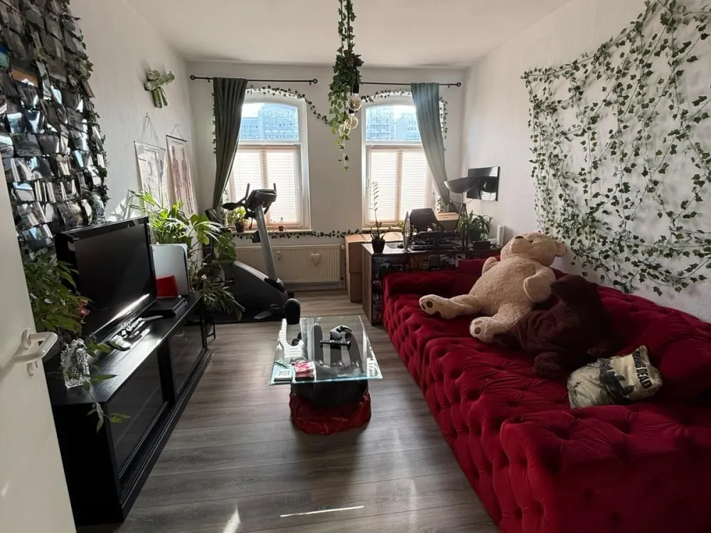 Zwei Zimmerwohnung mit Balkon in zentraler Lage in Erfurt