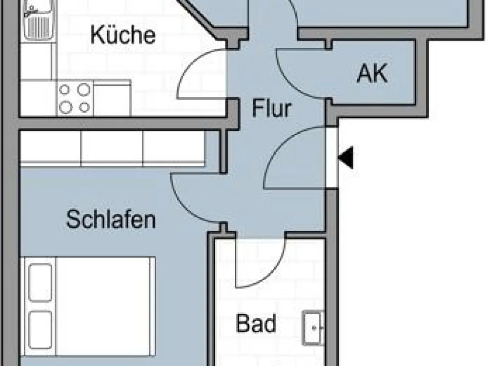 2 Zimmer Wohnung mit Balkon unweit vom Lindenauer Markt