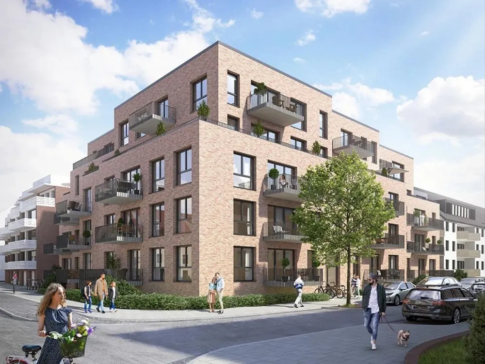 Moderne 2,5-Zimmer-Wohnung mit Sonnenterrasse in Bremen Findorff