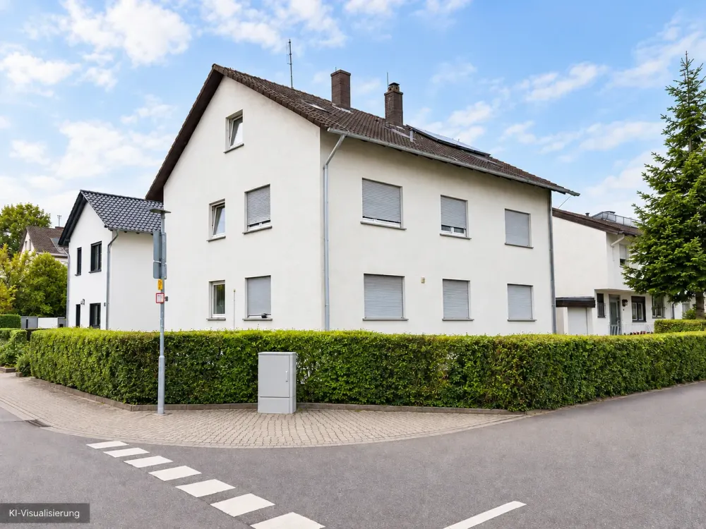 Frisch renoviert: 81 m² Souterrain mit 3 Zimmern in Blankenloch