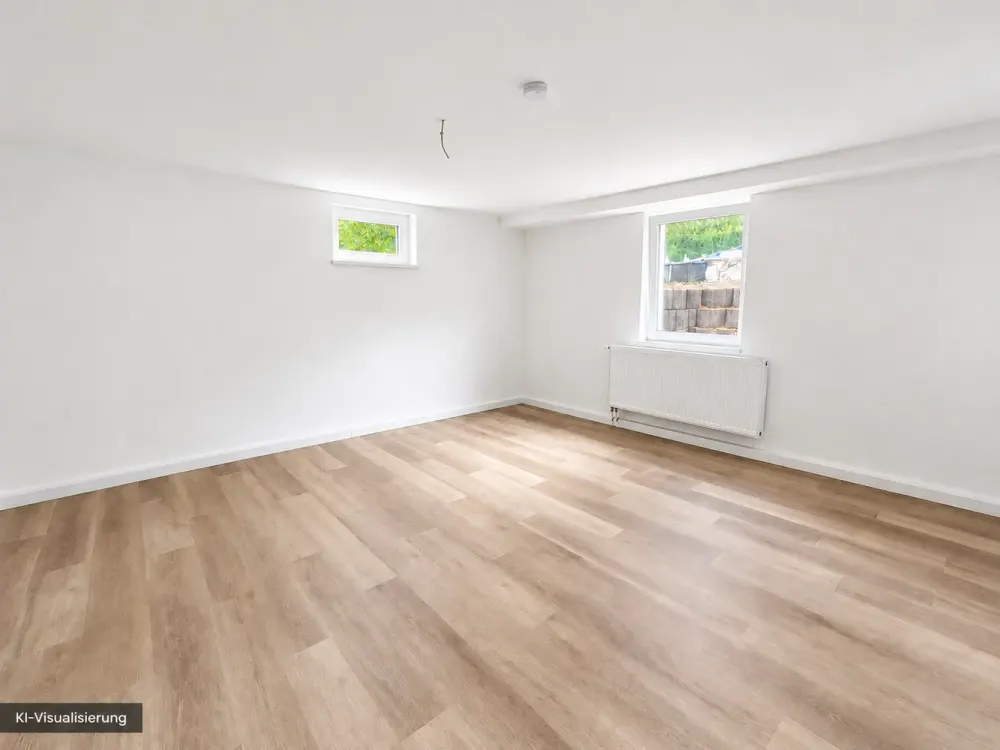 Frisch renoviert: 81 m² Souterrain mit 3 Zimmern in Blankenloch