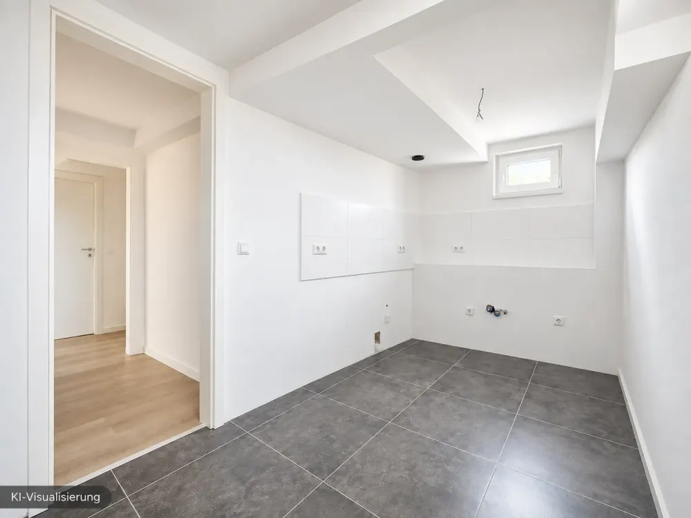 Frisch renoviert: 81 m² Souterrain mit 3 Zimmern in Blankenloch