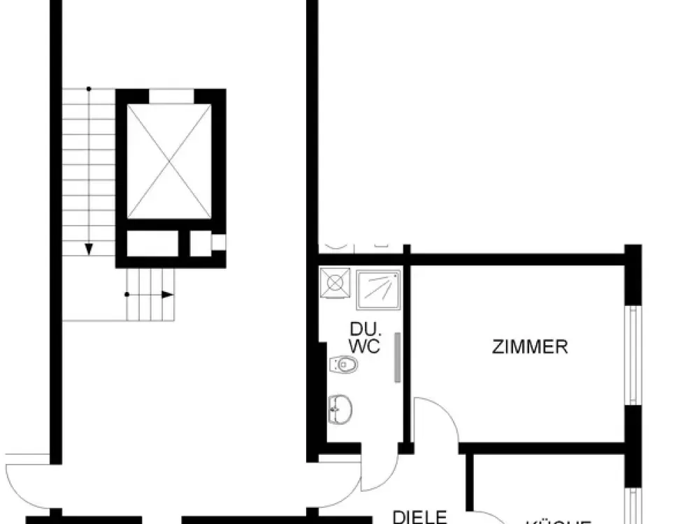 2 Zimmer Wohnung in Hagen