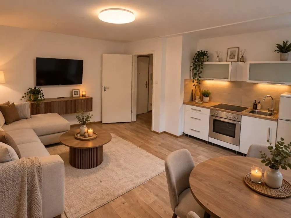Helle, modern renovierte Wohnung in Fürth-Hardhöhe mit Einbauküch