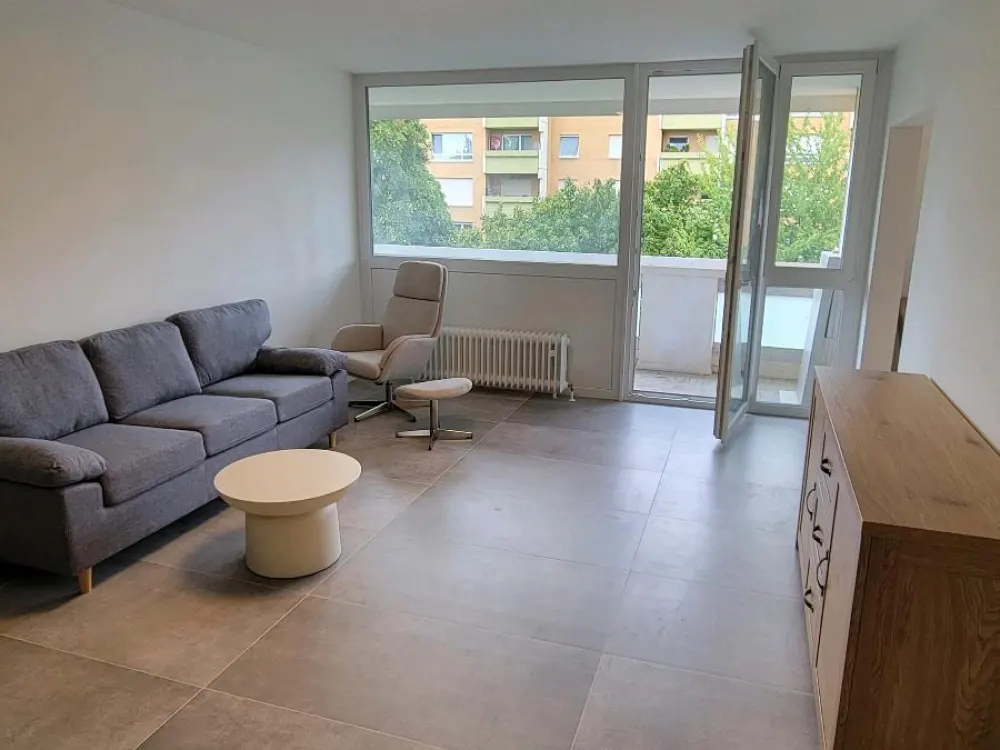 3-Zi-Whg, vollsaniert, sep. WC, neue Küche, Balkon, neu möbl.