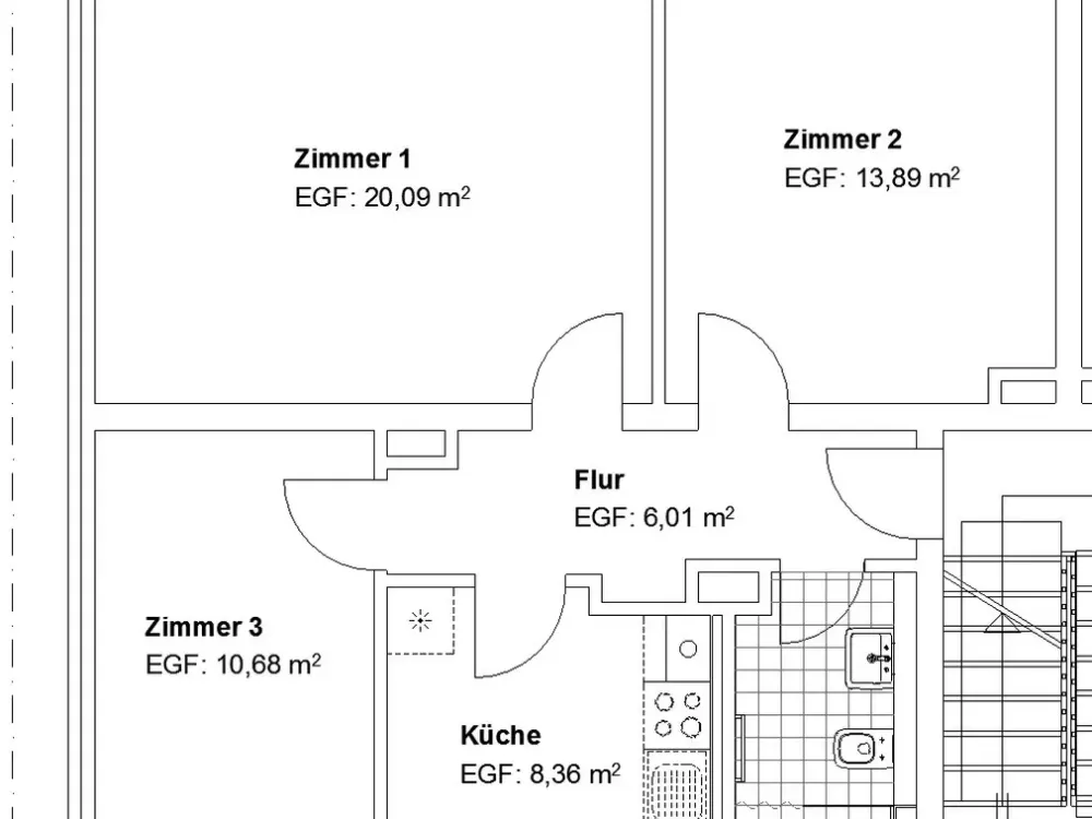 Freundliche 3 ZKB im Forstfeld!