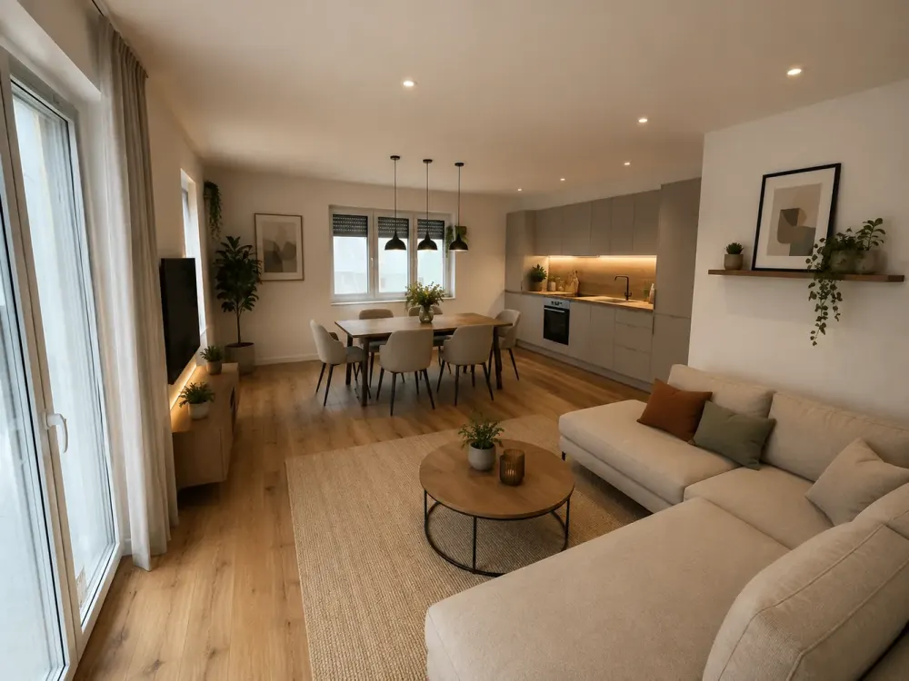 Newly Built 2-Room Apartment with Small Garden in Kreuzviertel