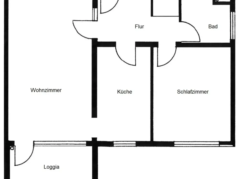 Ruhiges Wohnen in Köln-Hochkirchen / Rondorf: 64 qm Wohnung mit Parkett, Einbau-Küche, Loggia & Lift