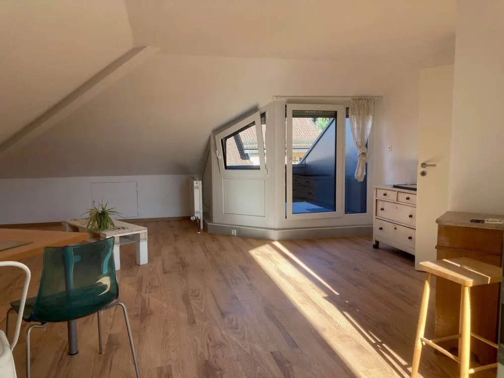 1 Zimmer Dachgeschosswohnung