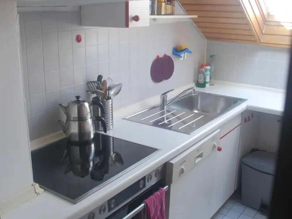 Wohnen mit Charakter: 3-Zimmer-Dachgeschosswohnung in Renningen