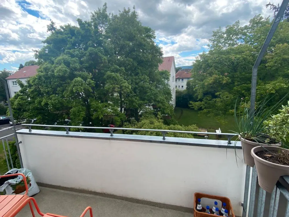 Kernsanierte 3-Zimmer-Wohnung mit Süd-West-Balkon | Vorderer West