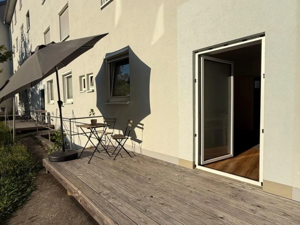 2-Zi. Wohnung mit Gartenzugang | Vollwertig möbliert