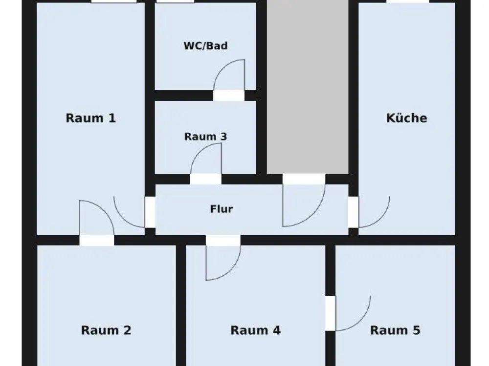 Spacious 4-Room Apartment in Central Location in Hagen - Near AKH