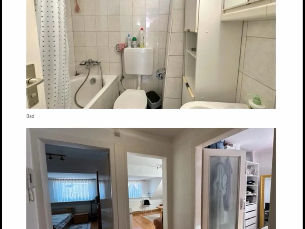 3-Zimmer Dachgeschosswohnung (WG geeignet)