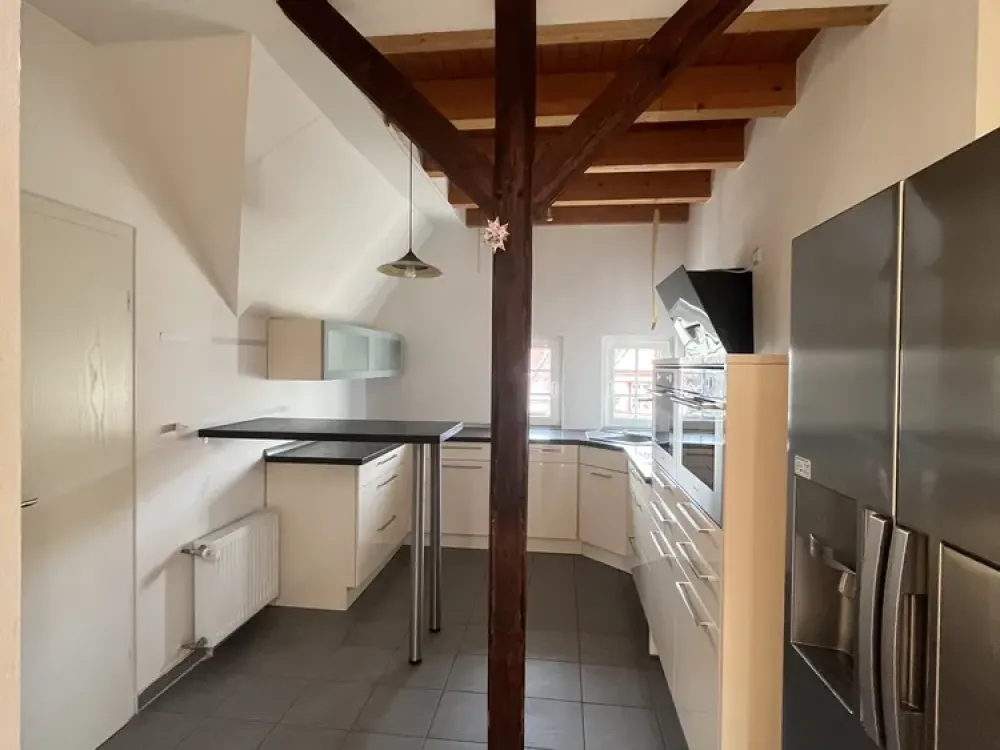 Extravagante 4-Raum-Maisonettewohnung mit EBK in Leipzig