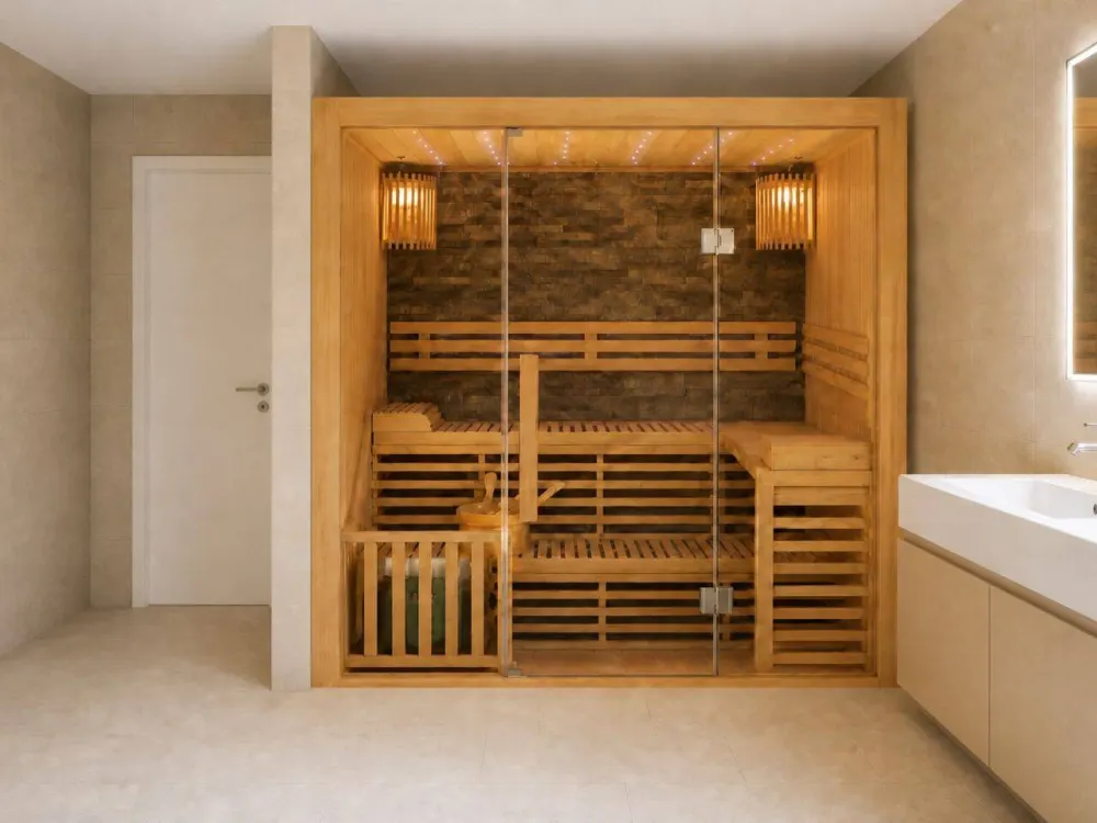Schmuckstück 2-Zimmer-Neubauwohnung mit Einbauküche, Sauna und Balkon zu vermieten
