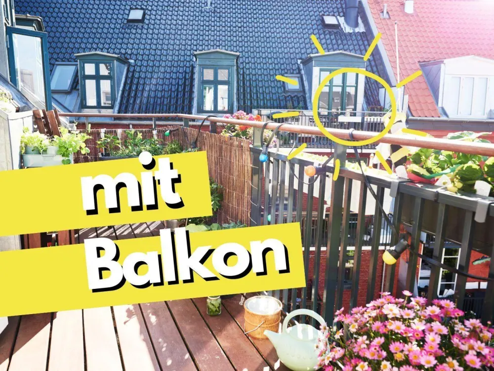 Balkonwohnung mit 2 Schlafzimmern in Düsseldorf-Peter-Behrens-Straße