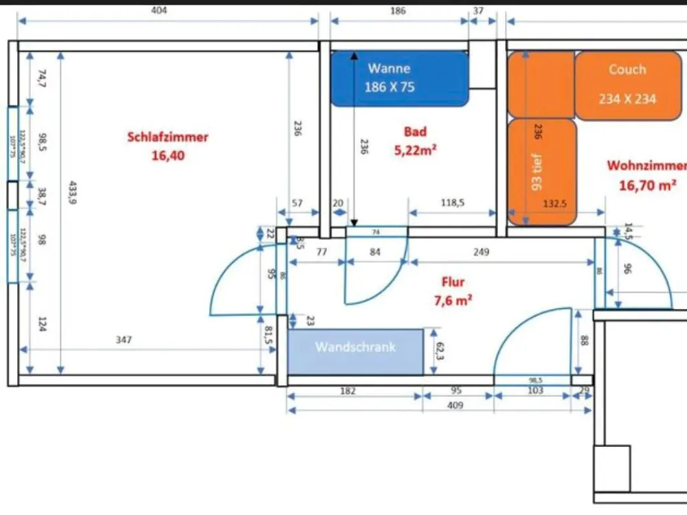 2 ZIMMER WOHNUNG IN HANNOVER ANDERTEN